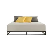 Avey Frame Platform Bed Queen with Mattress Black