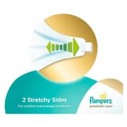 Pampers premium care diapers size 1 newborn 2-5 kg mega box 112 count Pampers premium care diapers size 1 newborn 2-5 kg mega box 112 count