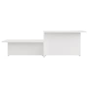 Vidaxl Coffee Table White 111.5x50x33 Cm Engineered Wood Vidaxl Coffee Table White 111.5x50x33 Cm Engineered Wood