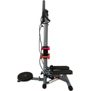 Ultimax 3 In 1 Multifunctional Stepper With Ropes, Arms Legs Workout, Adjustable Folding Machine For Home Gym Digital Monitor- Grey Ultimax 3 In 1 Multifunctional Stepper With Ropes, Arms Legs Workout, Adjustable Folding Machine For Home Gym Digital Monitor- Grey