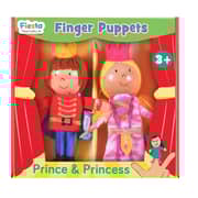 Fiesta Crafts T-2851 Finger Puppet Prince & Princess 2pcs