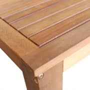 vidaXL Bar Table and Chair Set 7 Pieces Solid Acacia Wood vidaXL Bar Table and Chair Set 7 Pieces Solid Acacia Wood