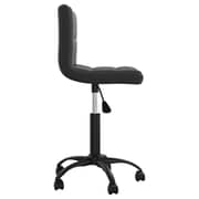 Vidaxl Swivel Office Chair Black Velvet Vidaxl Swivel Office Chair Black Velvet