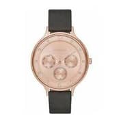 Skagen Anita Black Leather Women Watch SKW2392