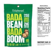 Bada Bean Bada Boom Broad Beans, Garlic & Onion 85g Bada Bean Bada Boom Broad Beans, Garlic & Onion 85g