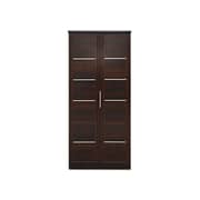 Pan Emirates Bowery 2 Door Wardrobe Walnut Pan Emirates Bowery 2 Door Wardrobe Walnut