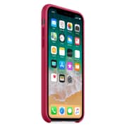 Apple Silicone Case Rose Red For iPhone X - MQT82ZM/A