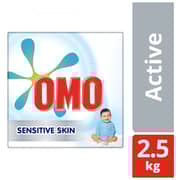OMO Active Auto Laundry Detergent Powder Sensitive Skin 2.5Kg