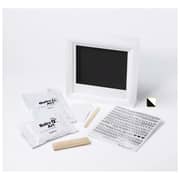 Baby Art Window Sculpture Frame White