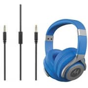 Motorola MPMAXAB Pulse Max Wired Headset Blue Motorola MPMAXAB Pulse Max Wired Headset Blue