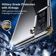 Amerteer Protective Case Cover For Samsung Galaxy S21 6.2inch Clear Amerteer Protective Case Cover For Samsung Galaxy S21 6.2inch Clear