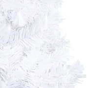 vidaXL Artificial Christmas Tree with Thick Branches White 210 cm PVC