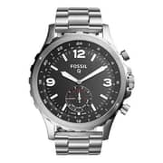 Fossil FTW1123 Q Nate Stainless Steel Hybrid Smart Watch Men