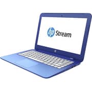 HP Stream 13-C100NE Laptop - Celeron 1.6GHz 2GB 32GB Shared Win10 13.3inch HD Blue