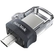 Sandisk SDDD3016GG46 Ultra Dual Drive Type C USB Flash Drive 16GB + Xcell CC490C Car Charger With Type C Port