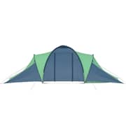 Vidaxl Camping Tent 6 Persons Blue And Green Vidaxl Camping Tent 6 Persons Blue And Green