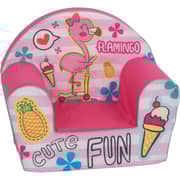 Delsit Arm Chair - Flamingo Cute Fun Delsit Arm Chair - Flamingo Cute Fun