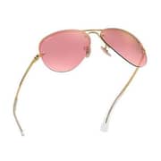 Rayban RB3449 001/E4 Gold Metal Sunglasses For Unisex