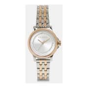 ESPRIT Bent Rose Gold/Silver Stainless Steel Analog Watch For Women ES1L144M0115