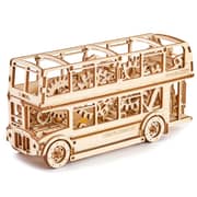 Wooden City London Bus 3D Mechanical Model