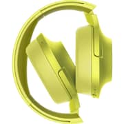 Sony MDR100ABN HiRes Noise Cancellation Headphone Yellow