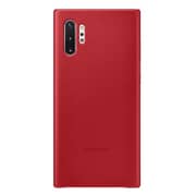 Samsung Note 10 Plus Leather Cover - Red Samsung Note 10 Plus Leather Cover - Red