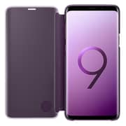 Samsung Clear View Stand Cover Purple For Galaxy S9 Samsung Clear View Stand Cover Purple For Galaxy S9