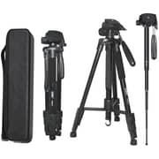 Dmk Power Dmk-t800ii Tripod 63.7 Inch/162cm 2 In 1 Tripod And Monopod Lightweight Portable Camera Aluminum Tripod For Canon Nikon Sony Olympus Slr/dslr With Carrying Bag