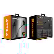 Cougar Attila Lightweight 7mm Gaming In-Ear Headset Black Cougar Attila Lightweight 7mm Gaming In-Ear Headset Black
