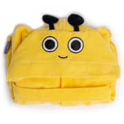 Milk&moo Buzzy Bee Velvet Hooded Bathrobe