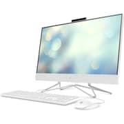 HP 24-df1370 All-in-One Desktop 11th Gen Core i5-1135G7 2.40GHz 8GB 512GB SSD Intel Iris Xe Graphics Windows 11 Home 24inch Snow white
