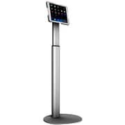 Technomounts Universal Anti-theft Floor Tablet Stand Secure Tablet Stand Tablet Kiosk For Tablets Sizes 9.7'-13' , Adjustable Height Tablet Kiosk With 360 Degree Rotating Enclosure(black)