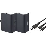 Venom Twin Rechargeable Battery Packs for Xbox One 22cm Black Venom Twin Rechargeable Battery Packs for Xbox One 22cm Black