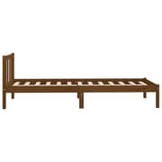 vidaXL Bed Frame Honey Brown Solid Pinewood 90x200 cm vidaXL Bed Frame Honey Brown Solid Pinewood 90x200 cm