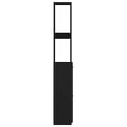 Vidaxl Bathroom Cabinet Black 25x25x170 Cm Engineered Wood Vidaxl Bathroom Cabinet Black 25x25x170 Cm Engineered Wood
