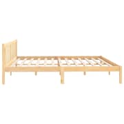 vidaXL Bed Frame Solid Pinewood 200x200 cm