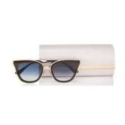 Jimmy Choo Blue/Gold Metal Women Sunglasses LORY/S/KY24908