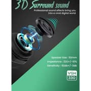 Vmax VGH330 Gaming Headset Black Vmax VGH330 Gaming Headset Black