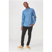 Cotton On Brunswick Shirt 3 Blue Large Cotton On Brunswick Shirt 3 Blue Large