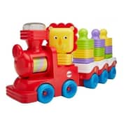 Fisher Price Little Stackers Lion Locomotive Toy