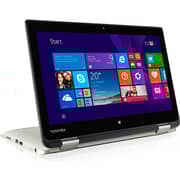 Toshiba Satellite L10W Convertible Touch Laptop - Celeron 2.16GHz 4GB 500GB Shared Win8.1 11.6inch Silver Toshiba Satellite L10W Convertible Touch Laptop - Celeron 2.16GHz 4GB 500GB Shared Win8.1 11.6inch Silver