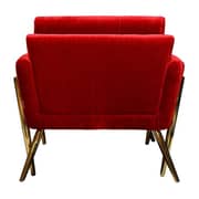 Pan Emirates Braxtan Single Seater Sofa Red
