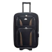 Highflyer Horizon Eva Nylon Soft Luggage Trolley Bags 4Pc Travel Set Black