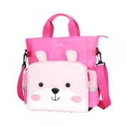 Nohoo Jungle Tote Bag - Sapiential Bear Pink