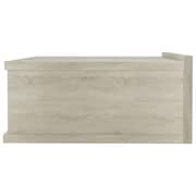 vidaXL Floating Nightstand Sonoma Oak 40x30x15 cm Engineered Wood