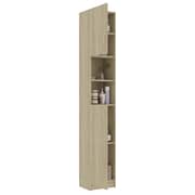 vidaXL Bathroom Cabinet Sonoma Oak 32x25.5x190 cm Engineered Wood vidaXL Bathroom Cabinet Sonoma Oak 32x25.5x190 cm Engineered Wood