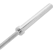 ULTIMAX Olympic Barbell Bar Set, 120 cm Weight Bar with Two Spring Collars Fits 2 Weight Plates for Powerlifting, Weightlifting and 300LB Weight Capacity