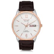 Omax Classic Series Brown Leather Analog Watch For Men JD01C35I Omax Classic Series Brown Leather Analog Watch For Men JD01C35I