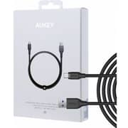 Aukey USB 3.1 To USB-C Cable 2m Black Aukey USB 3.1 To USB-C Cable 2m Black