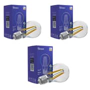 Sonoff Smart Wi-fi Led Filament Bulb E27, 7w 806lm-15,000hrs-warm And Cold White (3 Pack)